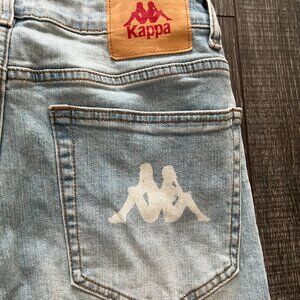 MENS Kappa jeans size 30 light wash blue slim fit